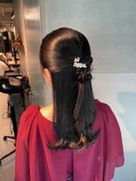 シャルムバイケンジ(Charm.by KENJE)&nbsp;【ハーフアップ】結婚式/浴衣/着付/銀座/ヘアセット/アレンジ