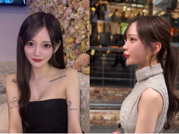 ネクサス 心斎橋(Nexus)の写真/《シールエクステ×髪質改善》45~60cm取扱店*質・モチも◎[ダブルカラー/シールエクステ/髪質改善/心斎橋]