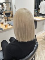 ラヴィズム(LUVISM)&nbsp;◎韓国ヘアー顔周りレイヤーダブルカラーブリーチ前髪万代新潟