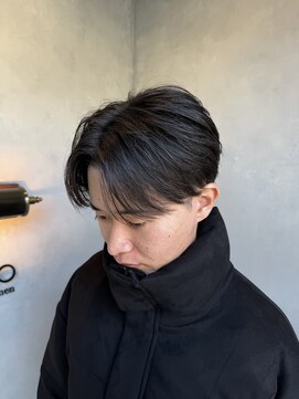 メンズココ 清澄白河店(MENS COCO) センターパート/ナチュナルスタイル/メンズ/マッシュ/刈り上げ