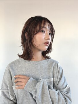 ロティバイトレンチ(loti by trench) 外ハネ×フェイスレイヤー