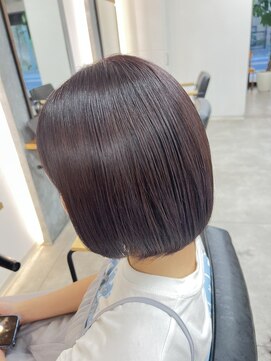 ギルド 清瀬店(GUILD) ツヤ感ボルドーブラウン