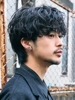 レタッチバイフィフス(RETOUCH by fifth)&nbsp;原宿メンズパーマルーズパーマシャドウパーマッシュウルフゆるめ