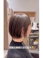 モールヘア 西中島店(MOOL hair)&nbsp;大人気のショートにしすぎないボブよりのショート♪