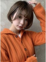 アミ 名古屋栄(amie)&nbsp;［KAZUKI］小顔カット◎丸みショートボブ！！20代30代40代◎