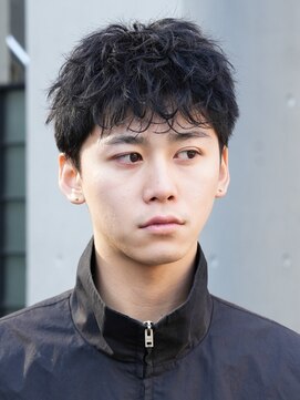 レタッチバイフィフス(RETOUCH by fifth) 原宿ルーズショートメンズツイストスパイラルパーマ大人短髪ヘア