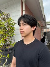カンシャル(Kanshall)&nbsp;シースルー、センター分け2way