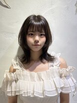 フォルテ ガーデン ヒルズ 静岡店(FORTE GARDEN HILLS) ミルクティーベージュ/レイヤーボブ/韓国巻き/顔周りカット