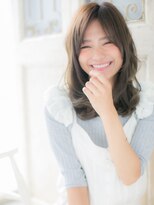 モッズヘア 福岡天神店&nbsp;mod's天神/ローライトカラーグレーヘアー韓国風巻き毛先パーマb