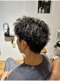ツイストスパイラルパーマ/ツイストショート/メンズショート