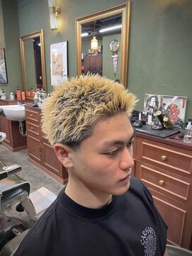 ソリズ ヘア クルー 池袋(SOLIZ HAIR CREW) テーパースパイキー