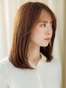 ＜艶感カラー＞カット+ヒアルロン酸カラー+トリートメント[志木]　￥17380→