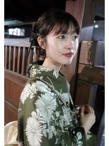 ロージーバイフーガヘアー 元住吉店(Rosy by FUGAhair)&nbsp;ねじねじボブアレンジ♪