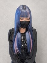 ミー 新宿(MII)&nbsp;ブルー×ピンク/ダブルカラー/髪質改善/新宿/MII/