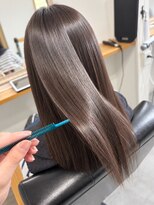 リ シャルム バイ エニーハウ 南七日町店(Re charm by anyhow)&nbsp;柔らか艶髪ストレート×美髪縮毛矯正