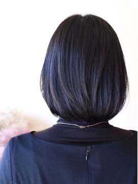 ツイギー 宮西店(TWiGGY) 【空気感にこだわった大人ナチュラルボブ】