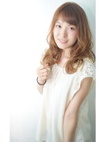 ラウンジ モリオ イケブクロ(Lounge MORIO Ikebukuro)&nbsp;【morio池袋】ヌーディーベージュの愛されセミロング