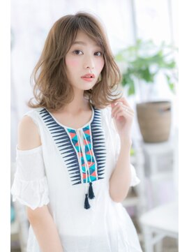 ミック ヘアアンドビューティー 大山店(miq  Hair&Beauty) 重軽のグッドバランス♪ひし形シルエットで美人顔