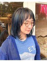 チカシツ(Chikashitsu)&nbsp;blue navy