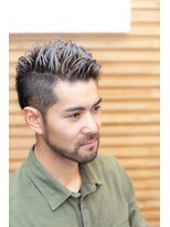 ヘアーメイク ダンス(hair make DANCE)&nbsp;IBカット ブリーチ シルバーグレージュ