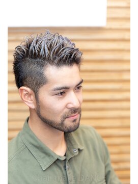 ヘアーメイク ダンス(hair make DANCE) IBカット ブリーチ シルバーグレージュ