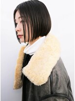 ドロップ(drop)&nbsp;シンプル黒髪ボブ２０２０/アッシュブラック/20代/30代/40代