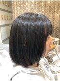 namie  ダークブラウン大人艶ボブ