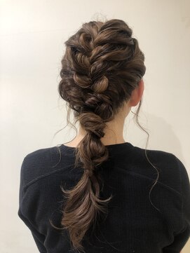 エイトタマプラ たまプラーザ店(EIGHT tamapla) 【EIGHTたまプラ】デザインカラー_切りっぱなしボブ