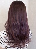 モーヴピンクカラー♪イルミナカラー◎ハイライト◎髪質改善