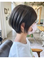 ラボヌールヘアーノーブル 新越谷店(La Bonheur hair noble) まるみショート×マロンベージュ☆