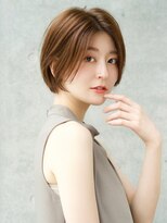 前髪長め大人ショートボブ20代30代40代【AIN.表参道】川原大地