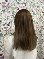 ユアーズ 四街道店(HAIR&NAIL YOURS)&nbsp;インナーカラーブルーアッシュグレーくすみブルー寒色系カラー