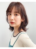 くびれヘア×美髪×こなれミディ×くびれヘア