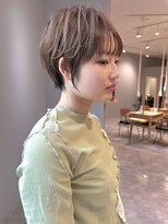 ジアン バイ ミルボン NU茶屋町+(GIEN by milbon)&nbsp;大人可愛い20代30代40代50代60代前下がりマッシュショート