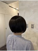 浮き襟足でもできちゃう☆ショートボブ