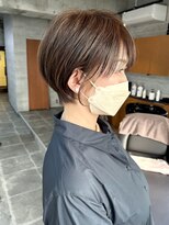 バーチョ(bacio)&nbsp;20代30代40代◎小顔骨格矯正ショート【麻生/札幌ショート/白髪】