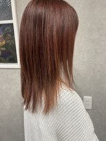 ハナヘアー(HaNa hair)&nbsp;ブリーチなしのオレンジカラー