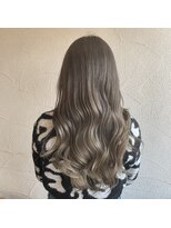 アッシュタカサキ(ash takasaki)&nbsp;ミルクティーベージュダブルカラーインナーカラーケアブリーチ