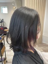 ロエネ(LOENE)&nbsp;【ルイstyle】インナーカラー★ルビーピンク