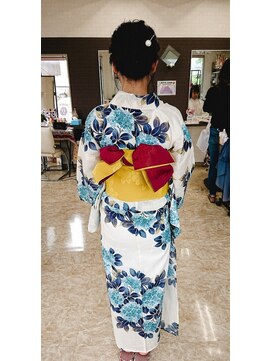 サロン Salon アイ アート 浴衣ヘア