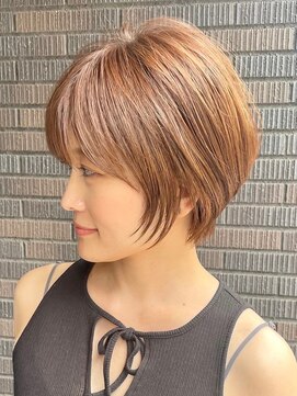 プルーヴ 秋葉原(prove) 30代40代大人女性/前髪ありショートボブ/ショートヘア/髪質改善