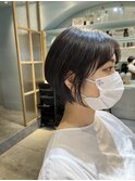 黒髪ショートボブ