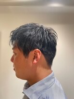 ソイクフ 高田馬場店(SOY-KUFU)&nbsp;MEN'S HAIRカルマパーマのアッシュブラック