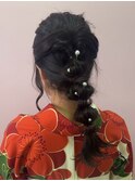 着物ヘアセット