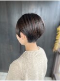 ラウンドシルエットと2セクションショート【大分/ケセラ】