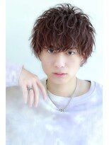 リップス レイ ギンザ(LIPPS Ray GINZA)&nbsp;束感マッシュ ツーブロック ブラウン