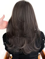 ゴカン バイ ジル ブラン 名古屋(Gokan by JIL BLAN)&nbsp;ハイライトバレイヤージュダブルカラーショートカット30代40代