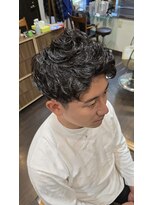 オムヘアーバイグルーマーズ(HOMME HAIR by GROOMER/S)&nbsp;無造作アップバングショート　HOMMEHAIR２ｎｄ江ヶ崎