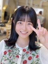 ティア(Tia.)&nbsp;（外はねボブ/くびれヘア/ロブヘア/前髪/サイドバング/小顔）