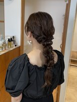 ネオリーブニコ 大井町店(Neolive Nico) ゆるふわ編みおろしヘア